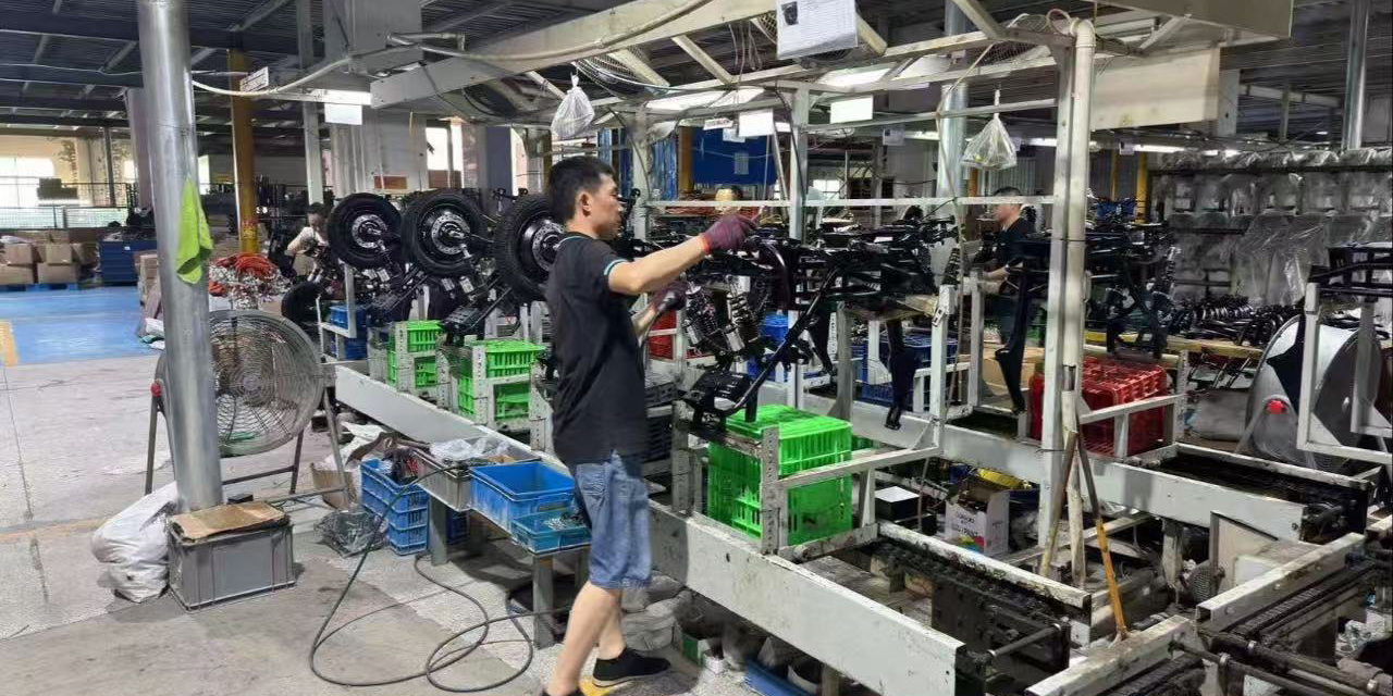 在中国